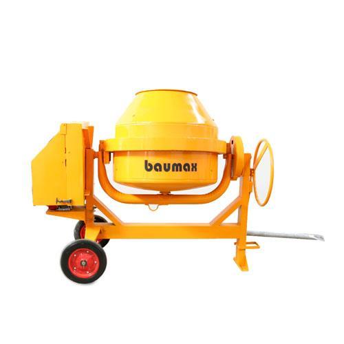 Baumax BS500 500L Concrete Mixer fitted with Baumax RX200 2:1 Engine
