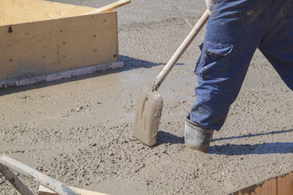 cement-mixer-newly-poured-concrete