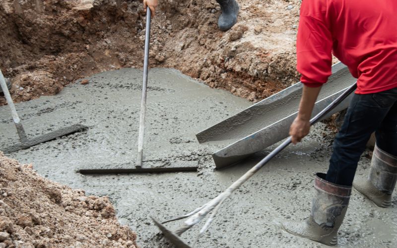 CONCRETE-MIXER-workers-are-helping-to-level-the-concrete-floor-min